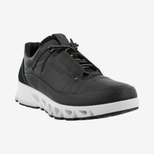 ECCO - Multi-Vent lædersneaker (Sort) - 39