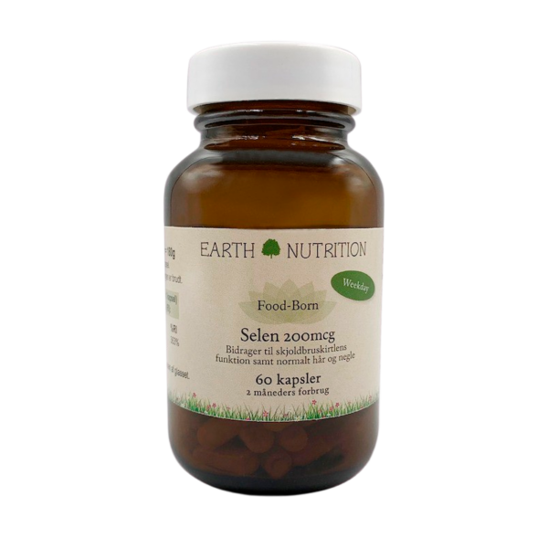 Earth Nutrition Selen 200 mcg (60 kap)