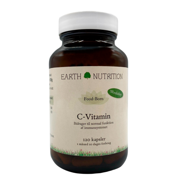 Earth Nutrition Vitamin C (120 kap)