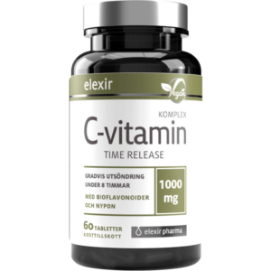 Elexir Pharma C-Vitamin Komplex Time Release 60 Tabl 60 stk