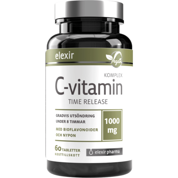 Elexir Pharma C-Vitamin Komplex Time Release 60 Tabl 60 stk