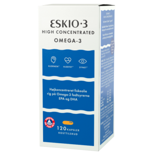 Eskio-3 High Concentrate Omega-3 (120 kap)