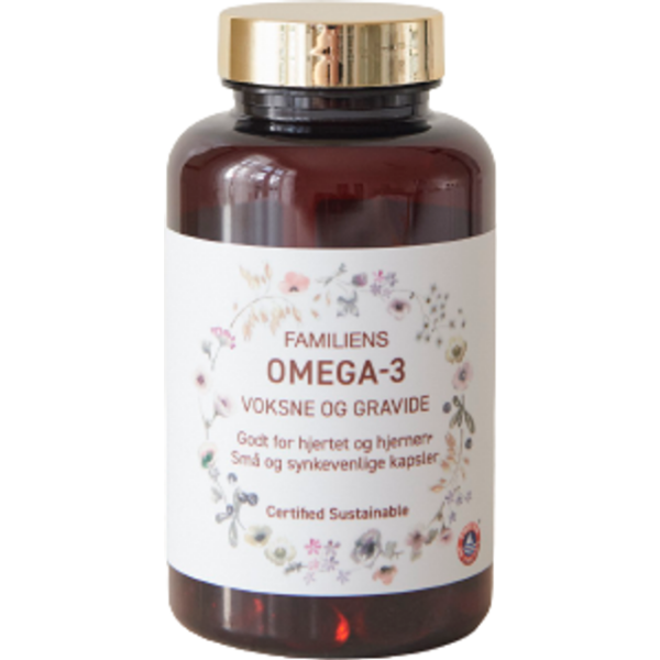 Familiens Vitaminer Omega 3 120 stk