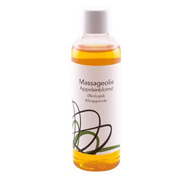 Fischer Pure Nature Massageolie Appelsinblomst øko • 100ml.
