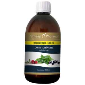 Fitness Pharma Jern Tonikum M. Vitaminer (500 ml)