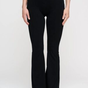 Flare leggings - sort