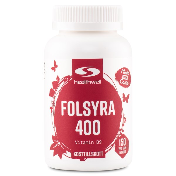 Folinsyre 400, 150 kapsler