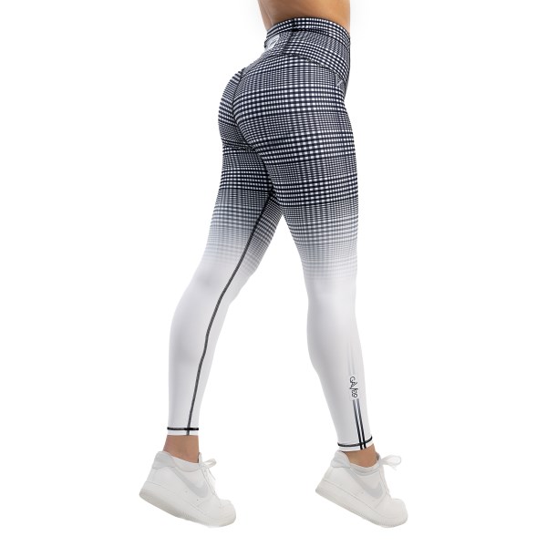 Gavelo GLNCHCK 5 Compression Tights, S, Black/white