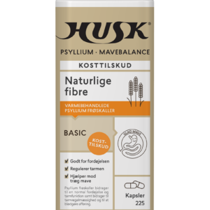 HUSKÂ® Psyllium Mavebalance (225 kap)