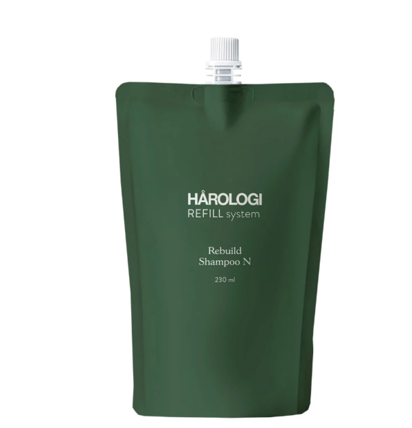 Hårologi Rebuild Shampoo Neutral Refill 230 ml - Hos Frisøren & Baronen