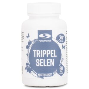 Healthwell Trippel Selen, 60 kapsler