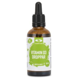 Healthwell Vitamin D3 Dråber, 50 ml