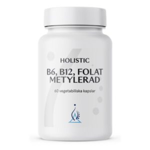Holistic B6, B12 Folat Methyleret, 60 kapsler