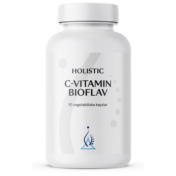 Holistic C-vitamin Bioflav, 90 kapsler