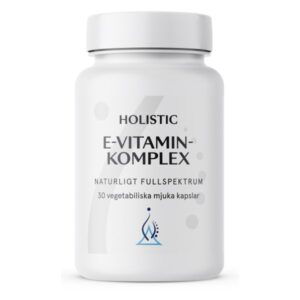 Holistic E-Vitaminkomplex, 30 kapsler