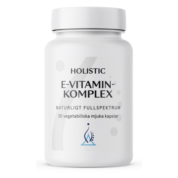 Holistic E-Vitaminkomplex, 30 kapsler