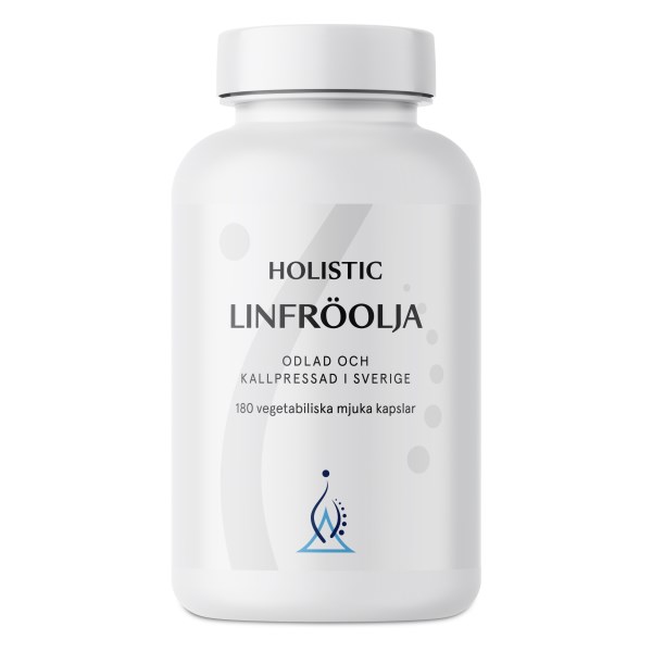 Holistic Hørfrøolie, 180 kapsler