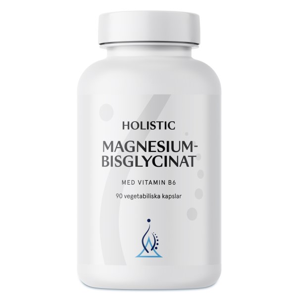 Holistic Magnesiumbisglycinat, 90 kapsler