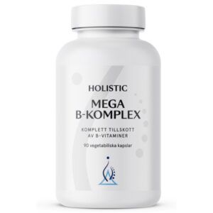 Holistisk Mega B-kompleks, 90 kapsler