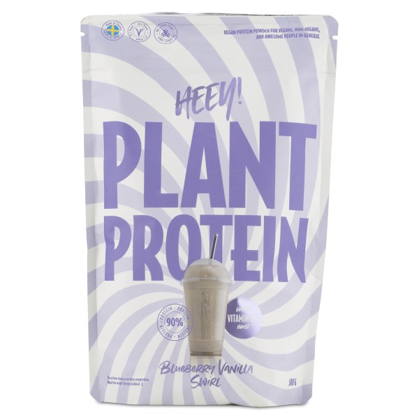 Its Heey Vegansk Protein, Blueberry Vanilla Swirl, 500 g