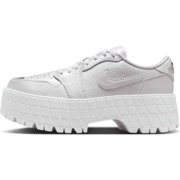 Jordan Air Jordan 1 Brooklyn Low - White/Metallic Silver