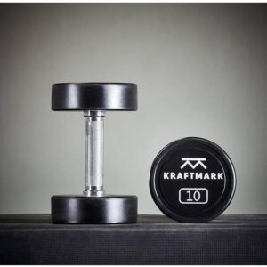 Kraftmark Kraftmark Runde håndvægte PU 10 kg