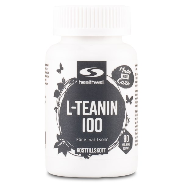 L-theanin 100, 90 kapsler