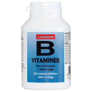 Lekaform B-Vitaminer (250 tabl)