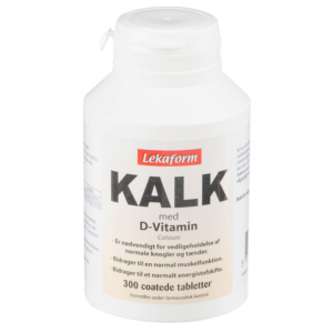 Lekaform Kalk med D-vitamin (300 tabletter)