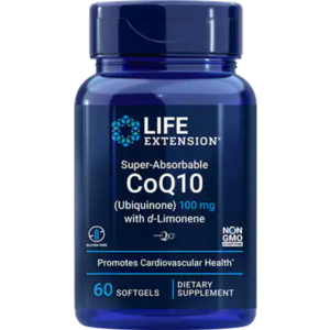 Life Extension Super-Absorbable CoQ10 with D-Limonene 60 stk