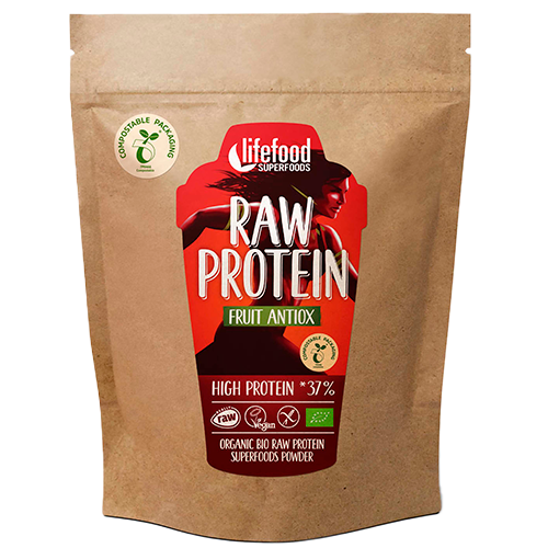 Lifefood Proteinpulver Frugt RAW Ø (450 g)