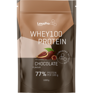 LinusPro Nutrition Whey100 - Chokolade (1 kg)