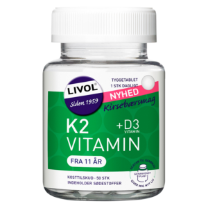Livol K2 Vitamin (50 tyggetab)