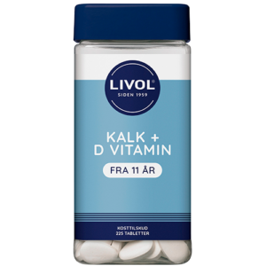 Livol Kalk + D3 (225 stk)