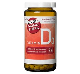 Livol Vitamin D 35 mcg 350 tab. DATOVARE 05-2025