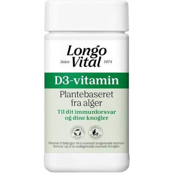 LongoVital D3-Vitamin 180 stk