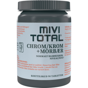 MIVITOTAL Krom + Morbær (90 tabl)