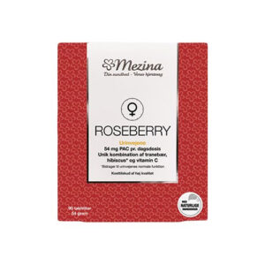 Mezina Roseberry 90 tabletter DATOVARE 05/2025