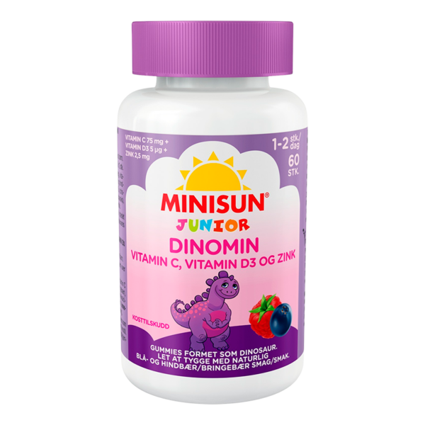 Minisun Junior Dinomin (60 stk)