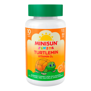 Minisun Junior Turtlemin Vitamin D3 (60 stk)