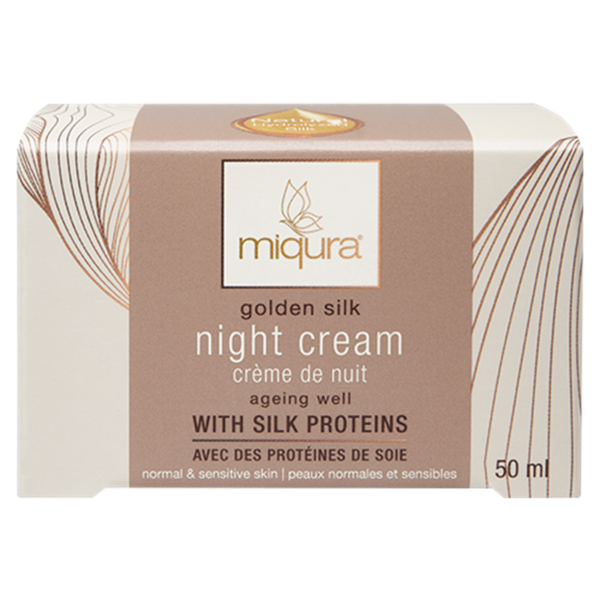 Miqura - Night Cream Anti Age - Golden Silk (50ml)