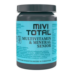 MiviTotal Multivitamin & Mineraler Senior (90 tab)