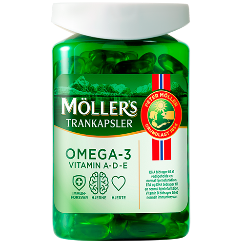 Møllers Tran Kapsler Omega-3 (150 kaps)