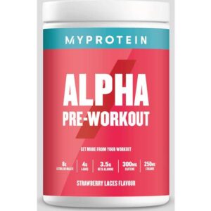 Myprotein Alpha Pre-Workout 600g Strawberry Laces