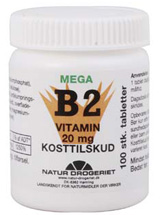 ND B2 20mg. Mega Vitamin
