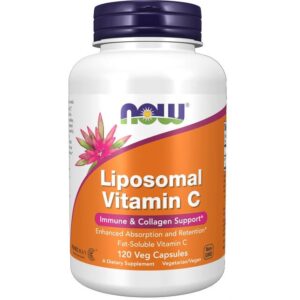 NOW Liposomal C-Vitamin 120 Kapsler 120 stk