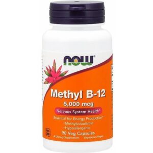 NOW Methyl B-12 5000mcg 90 stk