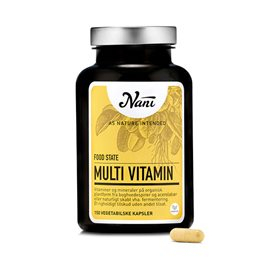 Nani Multivitamin Food state 150 kaps. DATO 10/25