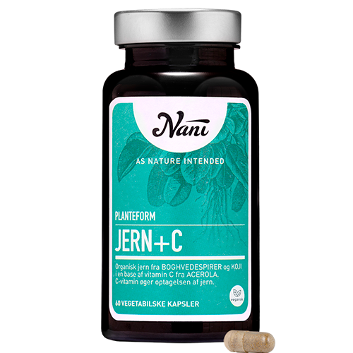 Nani Planteform Jern+C (60 kaps)