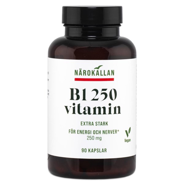 Närokällan B1 250 mg, 90 kapsler